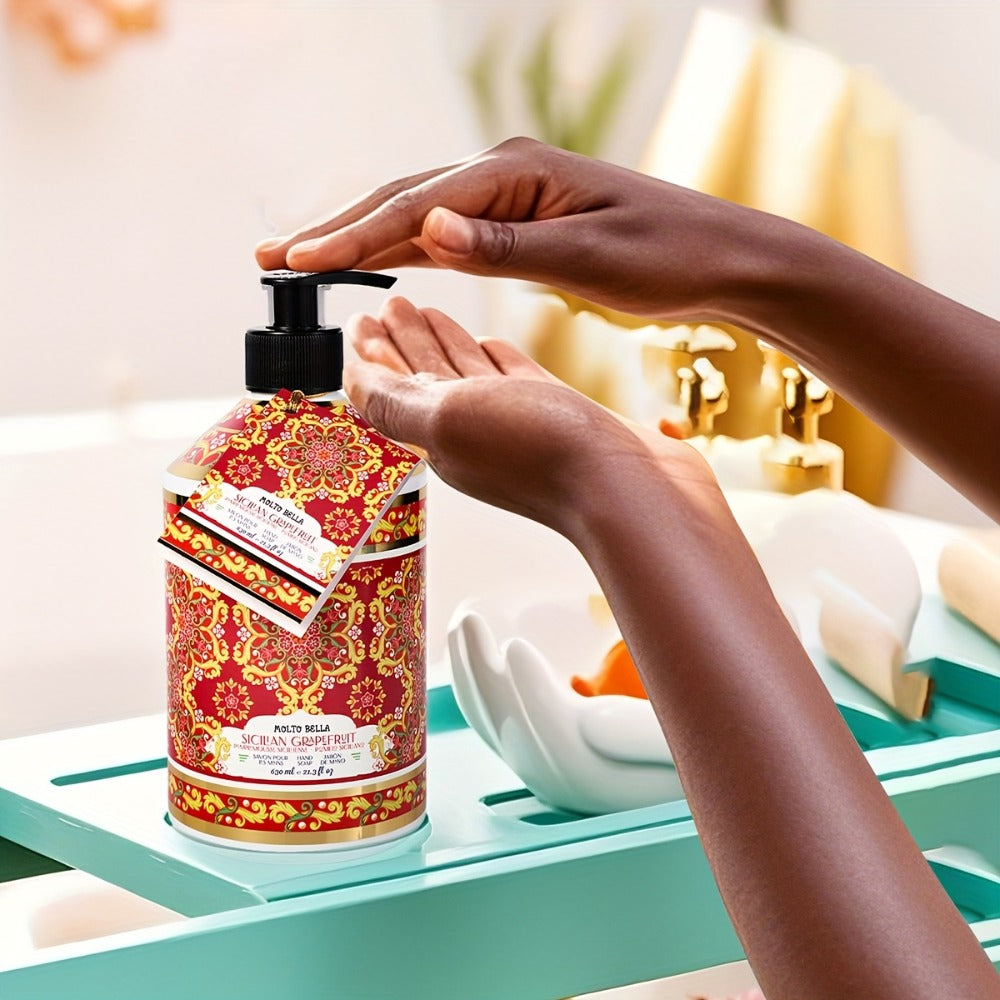 Moisturizing Liquid Hand Soap 2-Pack 21.3 fl oz Each – Foaming Pump Dispenser in 5 Scents, Gentle Gel Formula for All Skin Ty