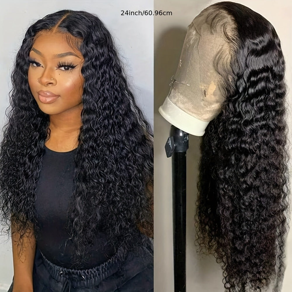 HD Lace Body Wave Wig 13x4 180% Density Human Hair Pre Plucked Glueless Natural Hairline for Women — image 4