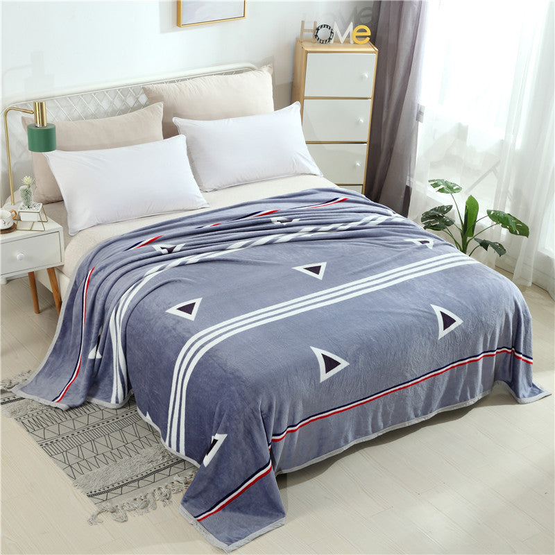 Thickened Cloud Mink Velvet Blanket