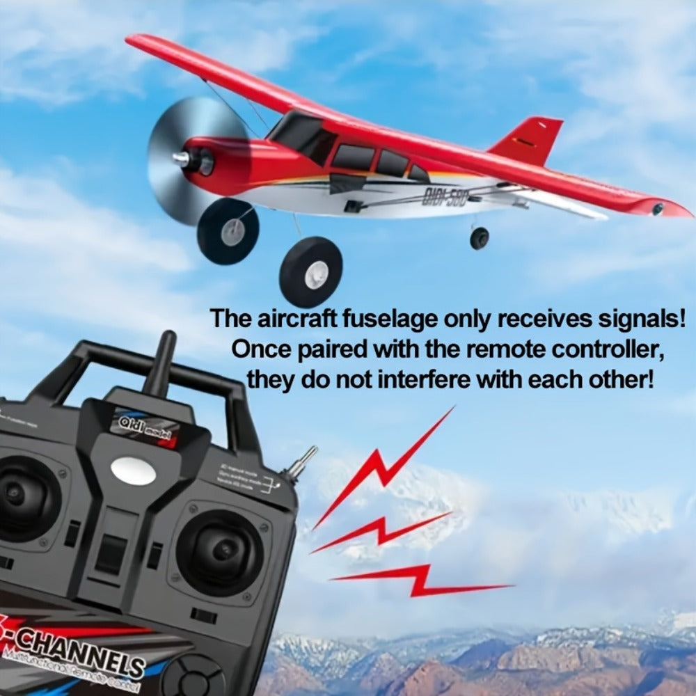 RC Airplane QIDI560 M7 Brushless Fixed Wing, 6-Channel 6-Axis Gyro Remote Control Plane with 3D Stunts — image 10