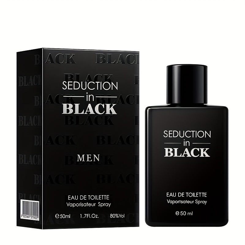 Woody Cologne for Men Long Lasting Eau de Toilette 50ml Propylene-Free Masculine EDT Spray Sensitive Skin Safe Daily Dates Gy
