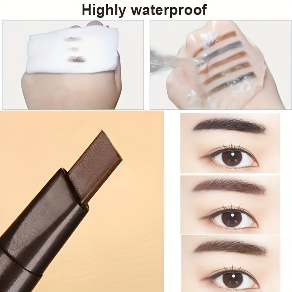12-Pack Automatic Eyebrow Pencils with Angled Tips, Spoolie Ends and Four Brown-to-Black Color Options — image 8