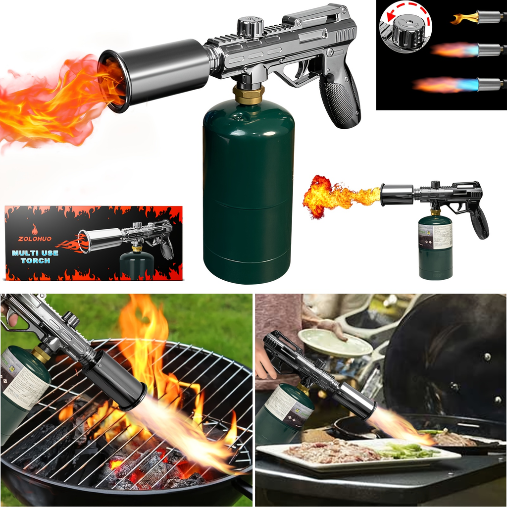 Blow Torch 700, 000 BTU Propane Kitchen Cooking Torch with Safety Lock, Culinary Food Torch for Steak — image 18