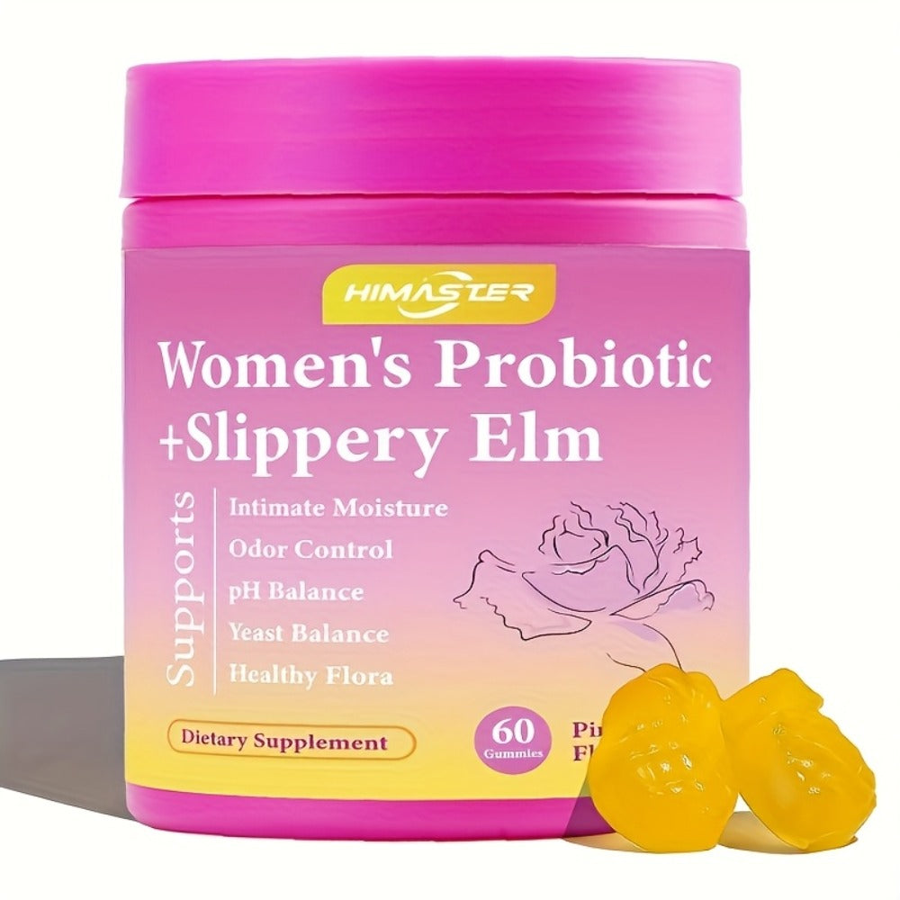 Women's Probiotic Gummies 60-Count for Vaginal Health pH Balance Feminine Wellness Gut Health & Immune Support — image 1