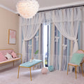 Nordic Star Blackout Curtains - Princess Bedroom Curtains
