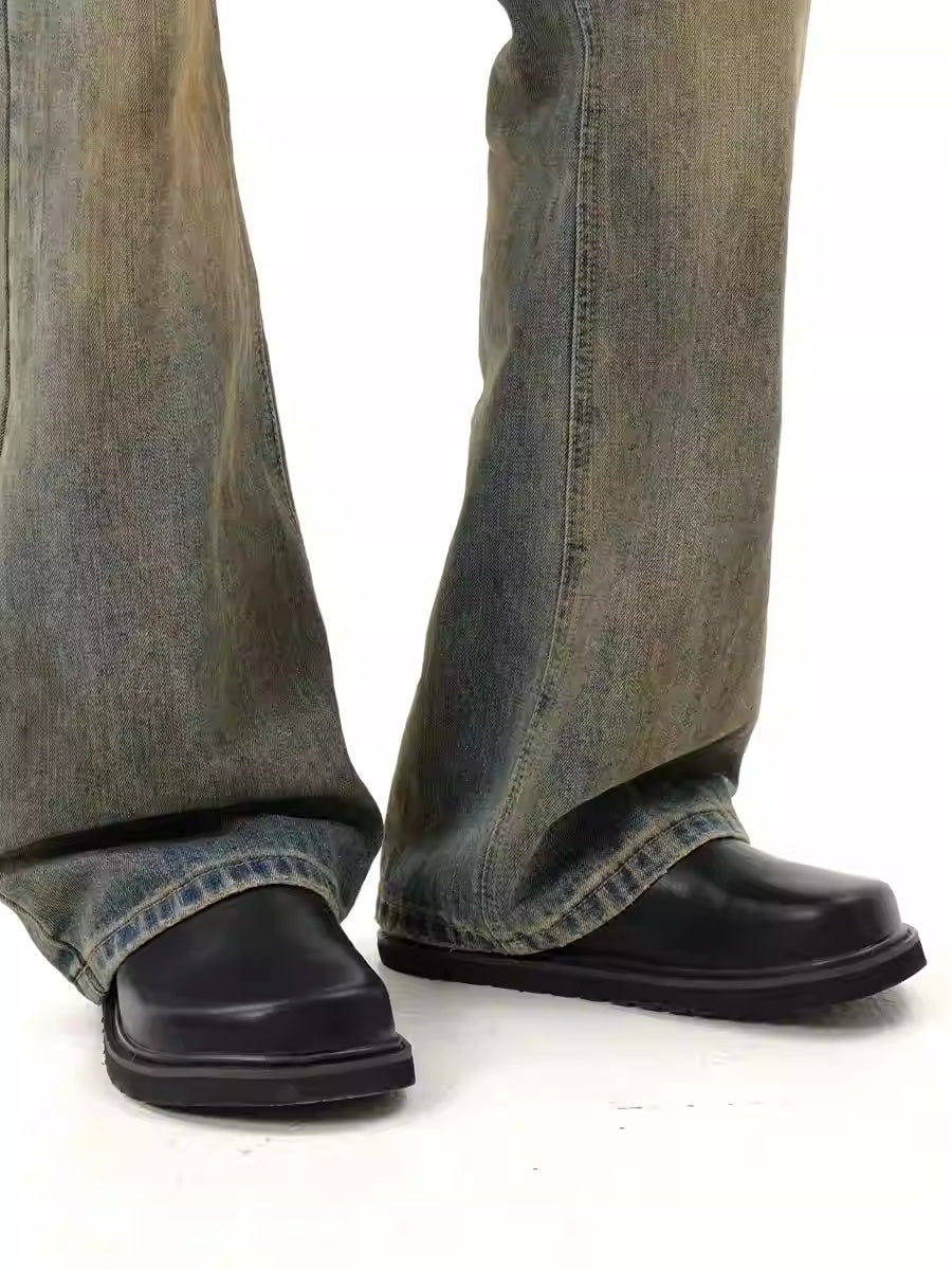 Slip-on Outerwear Big Head Boken Slippers