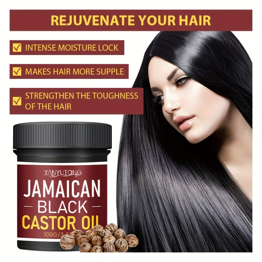 Jamaican Black Castor Oil Hair Milk for Women & Men - Revitalizing Formula, Natural Volume & Smoothness — image 7