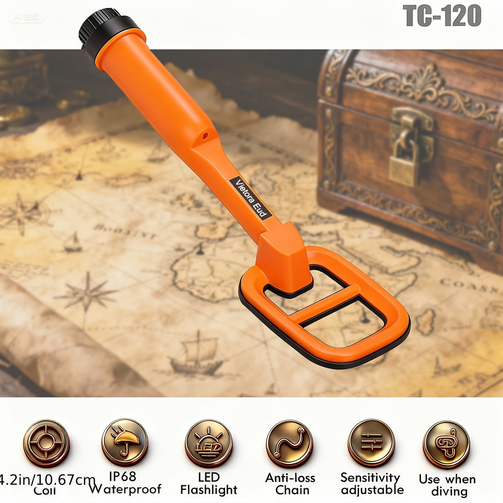 Underwater Metal Detector 100ft Depth for Adults for Garden, Patio and Yard Use, with the Listed Configuration — image 7
