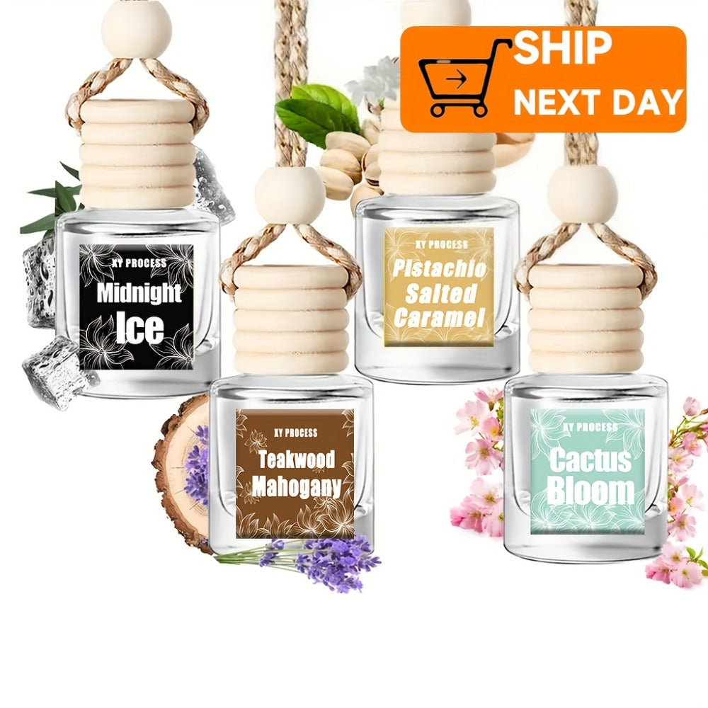 Car Air Freshener X&Y Four-Bottle Hanging Diffuser Gift Set with Eight available Style and Collection Options — image 15