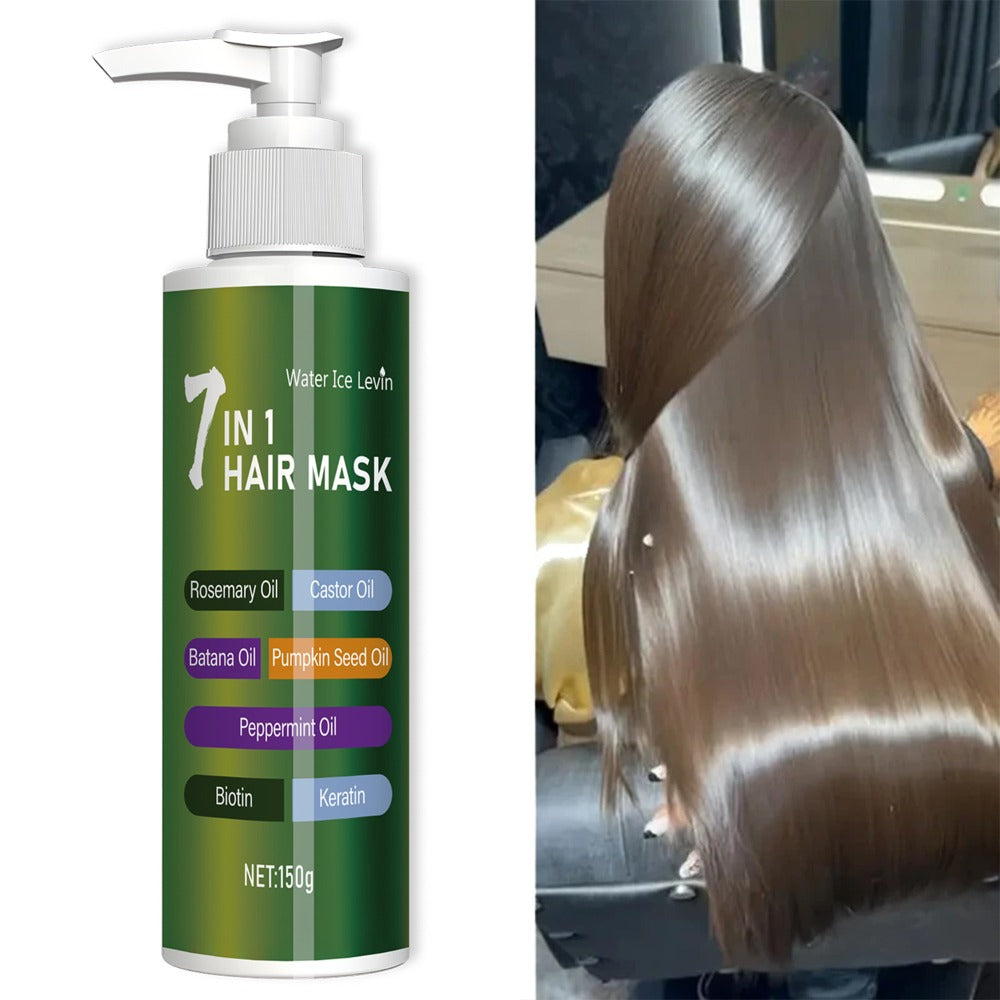 150g 7-in-1 Hair Mask in Green Pump Bottle, Offered in Single-Bottle or Two-Bottle Quantity Options — image 8