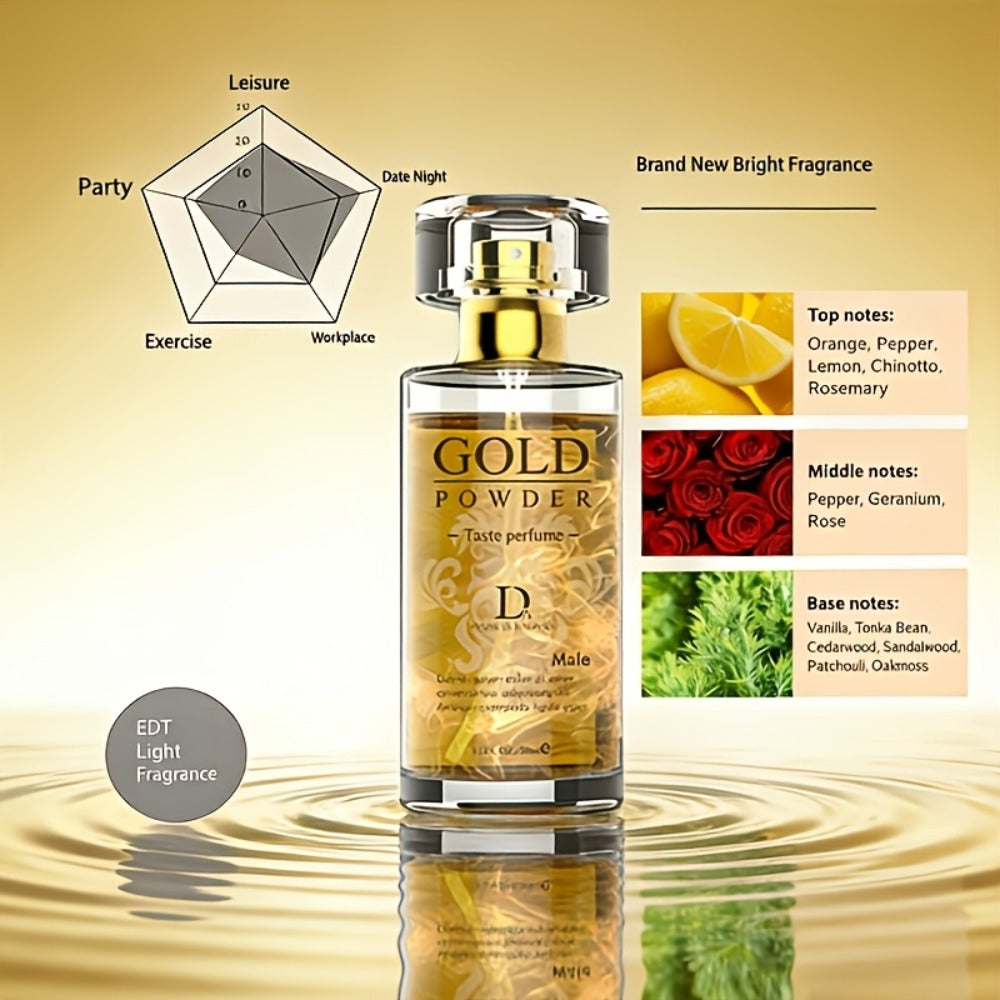 Perfume for Men 50ml EDT Spray with a Woody, Musky and Fresh Fragrance Profile for Daily Wear — image 2