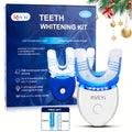 White or Blue Five-LED Teeth Whitening Kit with Five Gel Syringes and 10.8 cm Mouthpiece Device — image 15