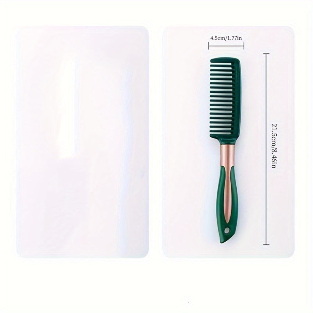 Hair Accessories Five-Piece Green Brush and Comb Set with Cushion Brush, Pick and Styling Tools — image 7