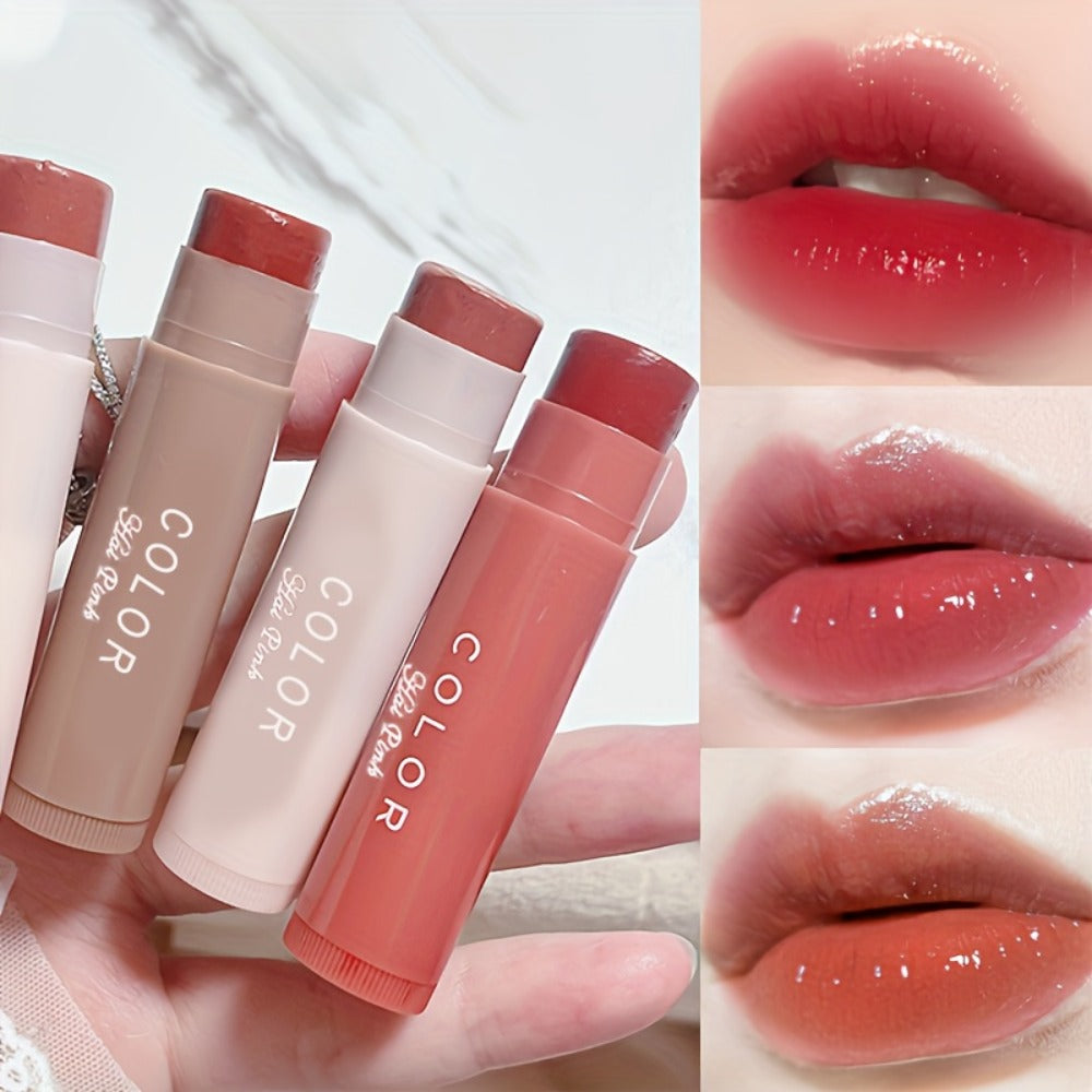 Glossy Lipstick Set 3 Pack for Women, Nourishing Formula, Lip Liner Effect, Buildable Color All Skin Tones — image 1