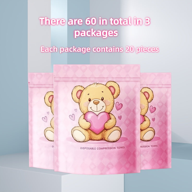 Disposable Face Towels 180 Pcs Soft Thickened Cotton Compressed Cleansing Towel for Women Men, for an Everyday Personal Care 