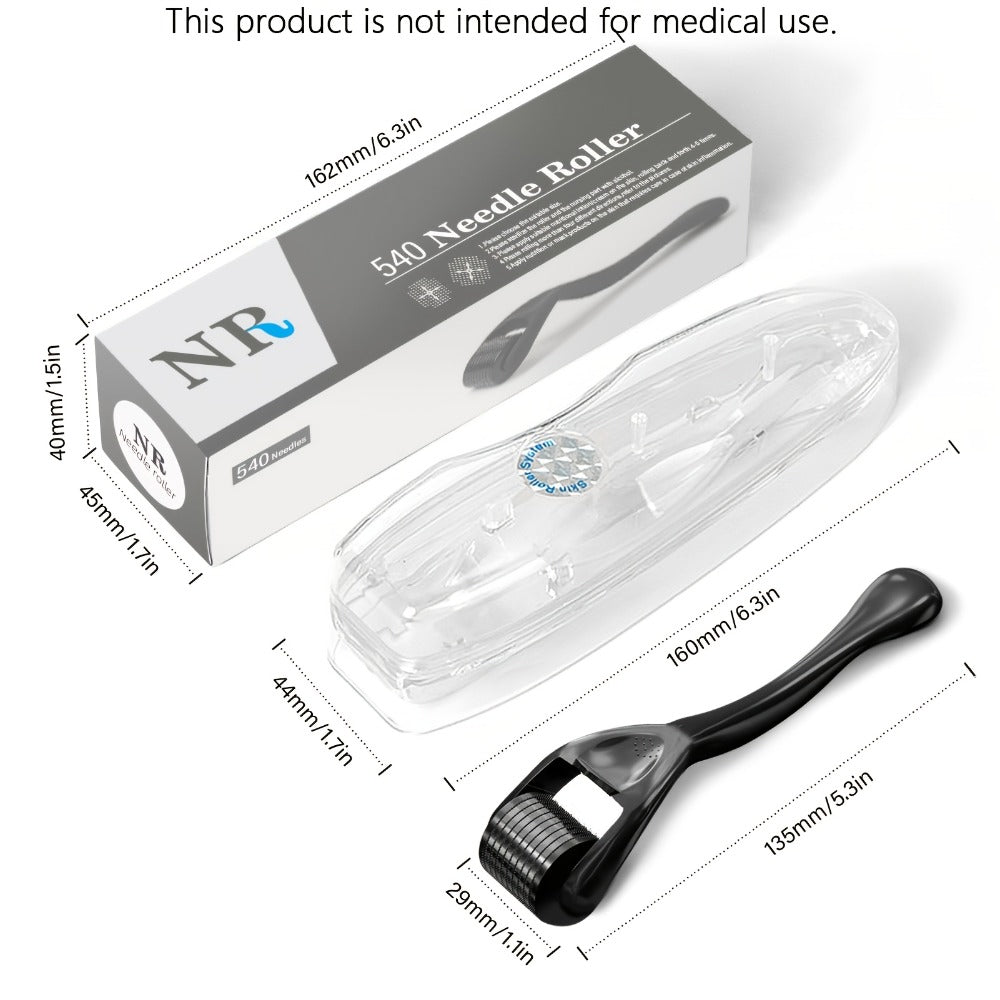 Microneedle Derma Roller 0.25mm 2-Pack for Face Scalp Beard for Bath Time, Home Spa and Personal Care — image 4