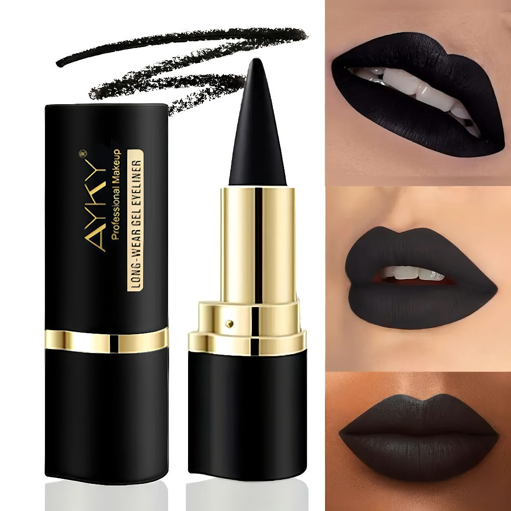 Waterproof Eyeliner Pencil 2-Pack for Women – Smudge-Proof Sweat-Resistant Black Liner, for Makeup, Travel and Everyday Vanit