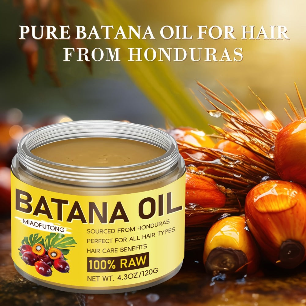 Banana Hair Oil Treatment 100% Raw Honduran Deeply Frizz Control Scalp Nourishment Dry Damaged Hair All Hair Types Women 4.3o