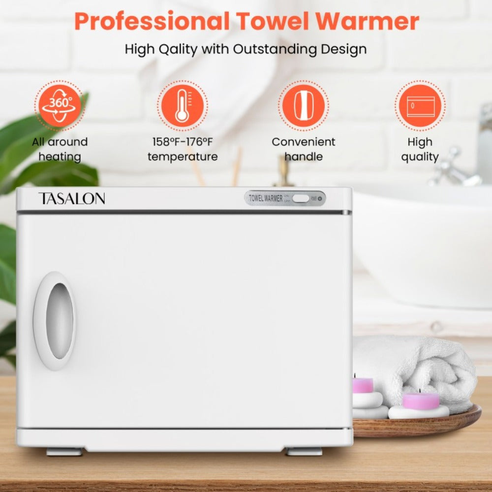 Hot Towel Warmer Cabinet 23L Holds 72 Towels Heats to 158-176°F in 10-15 Min, Professional Salon & Spa — image 11