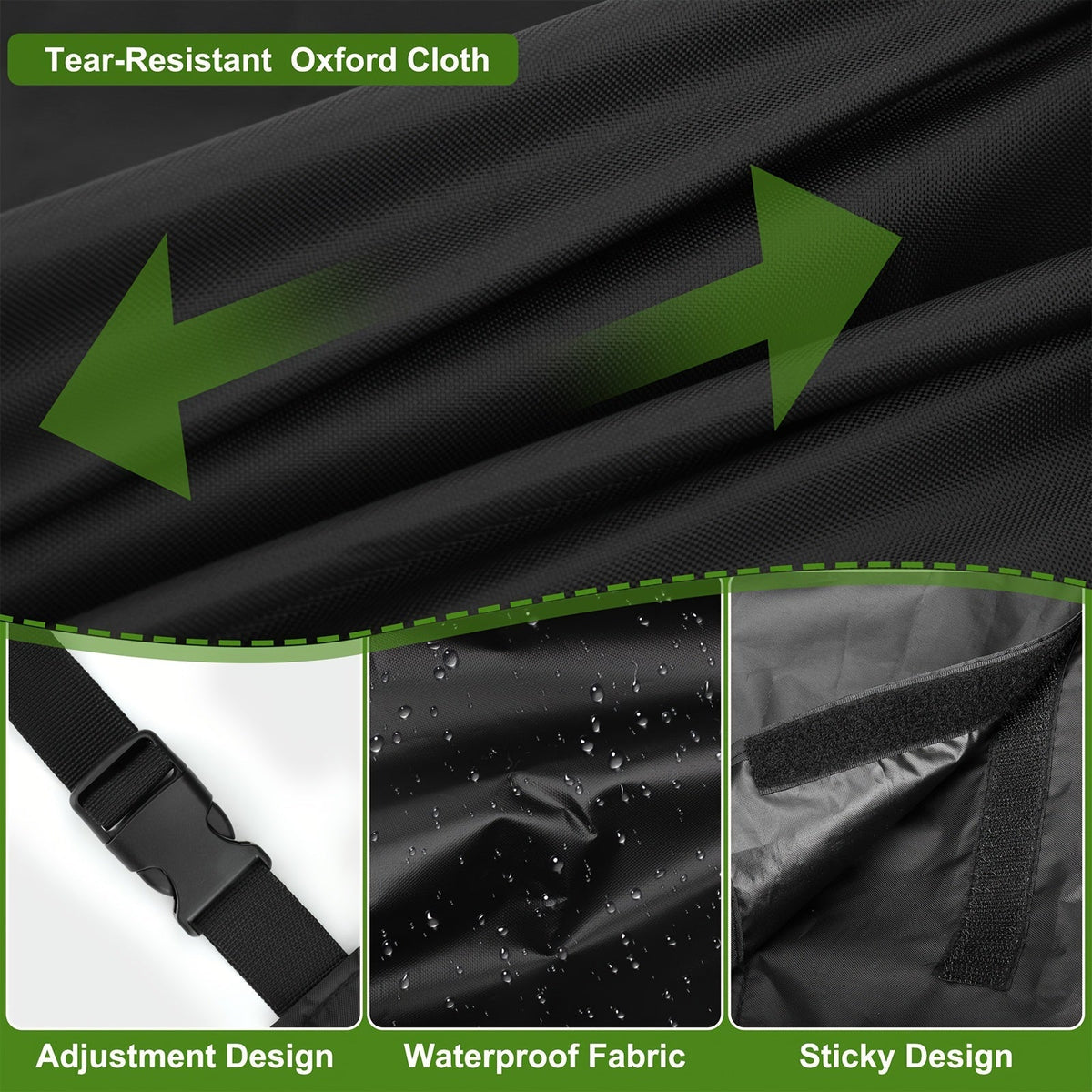 Generator Cover, Oxford Cloth Portable Generator Protector with Elastic Drawstring, UV & Rain Protection — image 4
