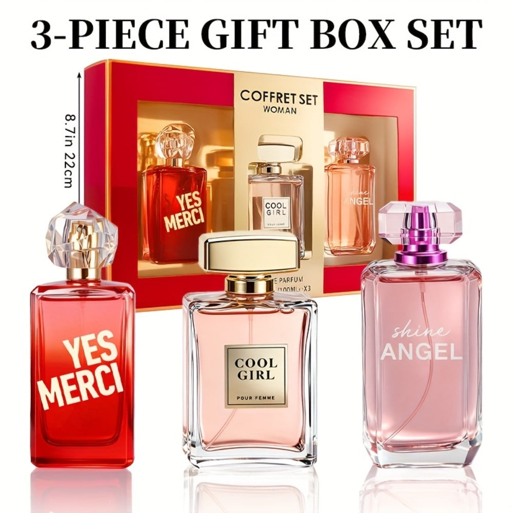 Eau de Parfum Gift Set for Women 100ml with Single-Bottle & 3-Piece Fragrance Options for Daily Wear — image 5