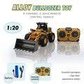 Remote Control Excavator Loader Dump Truck Toy for Kids 2.4GHz Alloy RC Construction Vehicle with Light & Sound — image 20