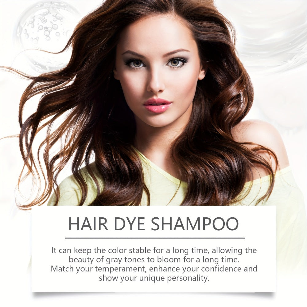 Hair Dye Shampoo, EELHOE Red Two-Pack with Two 200ml Pump Bottles for At-Home Color Application — image 8