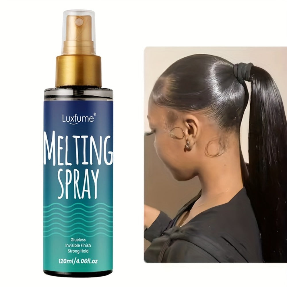 Strong Hold Hair Spray 24H for Women and Men – Flexible Natural Finish Shapes Hair, Secures Wigs and Controls Edges — image 4