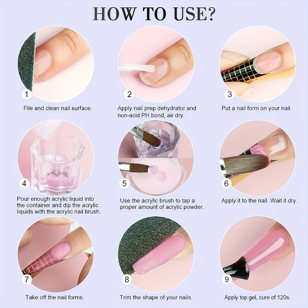 Odorless Acrylic Liquid Monomer Bulk Pack for Home and Salon Manicures, with the Listed Configuration — image 10
