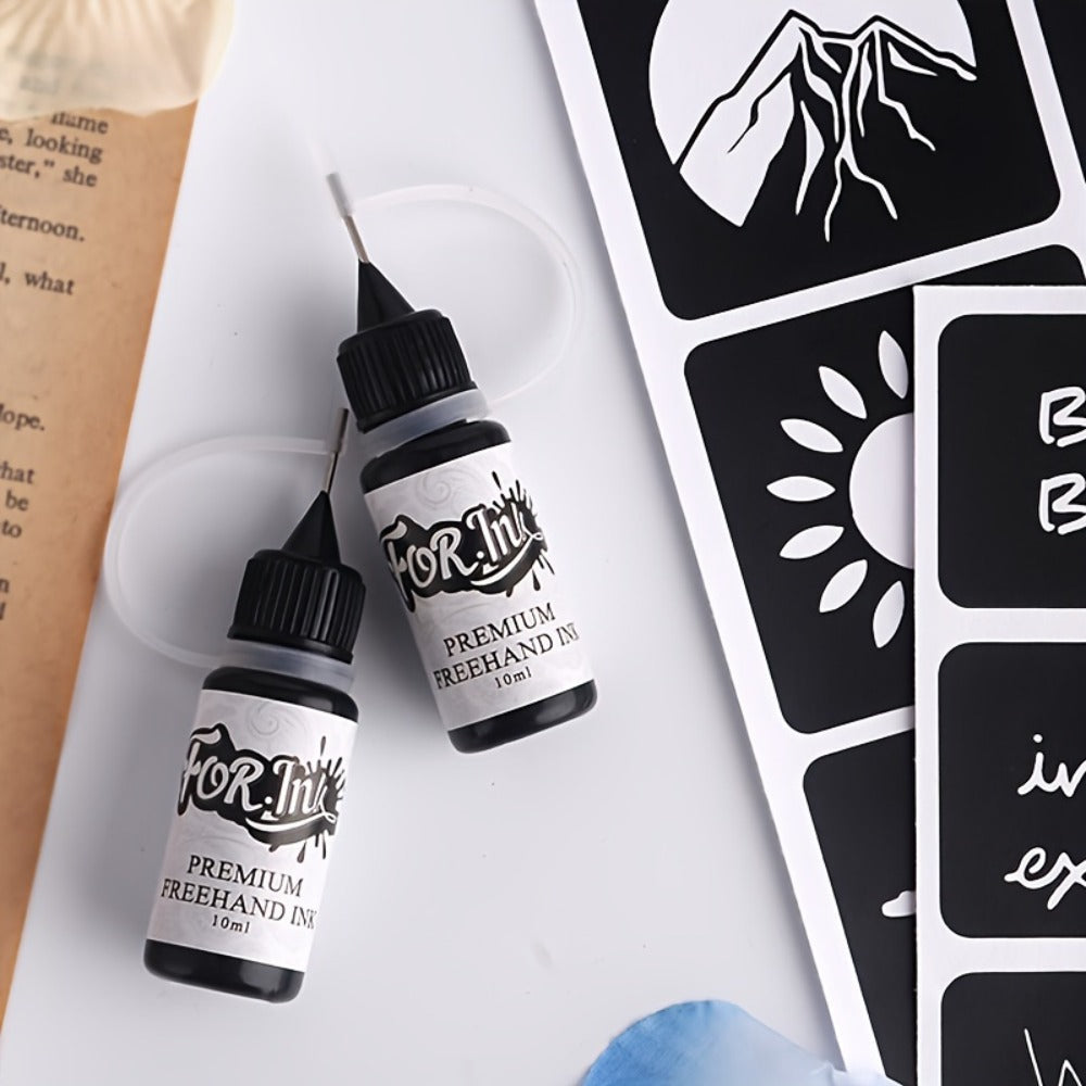 Tattoo Ink 8-Bottle Mixed Color Set with One Kit Configuration and Color Selection with Item-Specific Color, Capacity and Bot