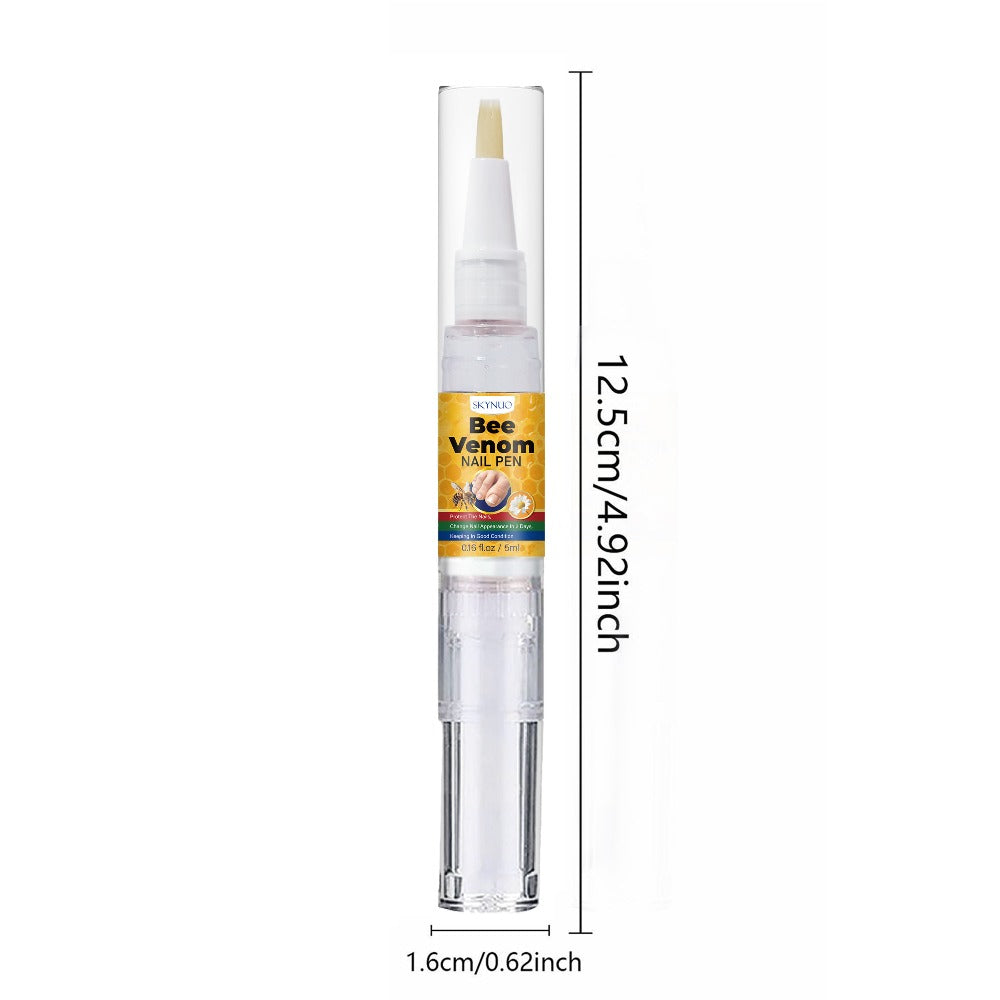 Toenail Pen with Bee Venom, Extra Strength Nail Hardener & Brightener, Nourishing Formula, Treatment — image 5