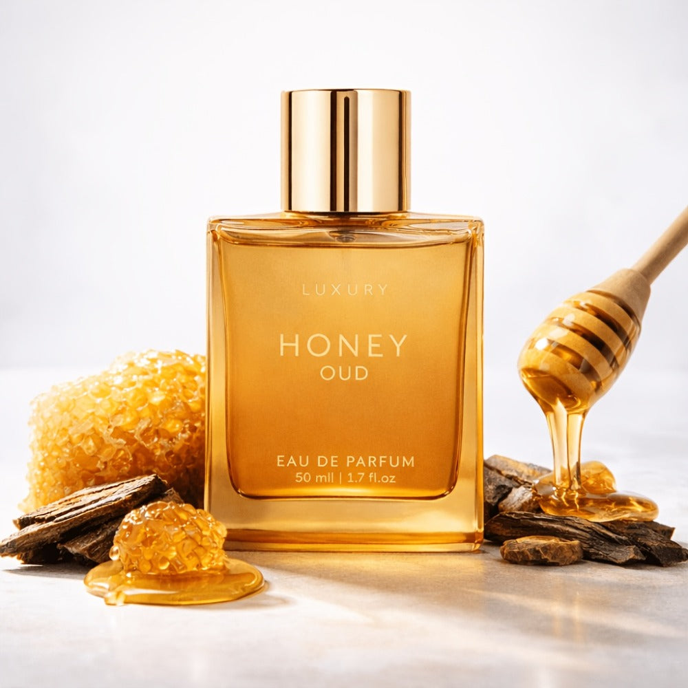 Eau de Parfum Arabian Oud Collection with Honey Oud & Date 50ml Bottles and 4 Source Options — image 7