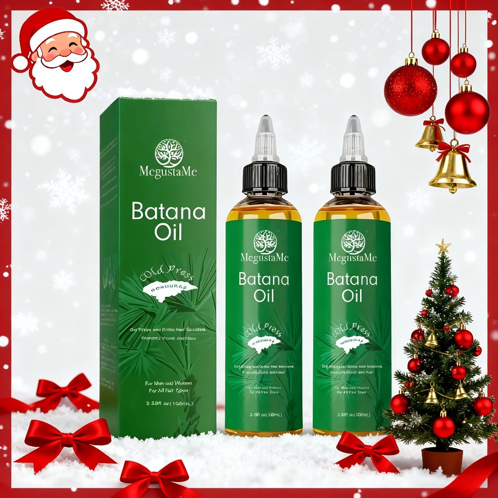 Batana Oil Cold Pressed Pure Hair & Scalp Treatment – Deep Moisturizing Conditioner with Jojoba Oil for Dry Damaged Hair, Fri