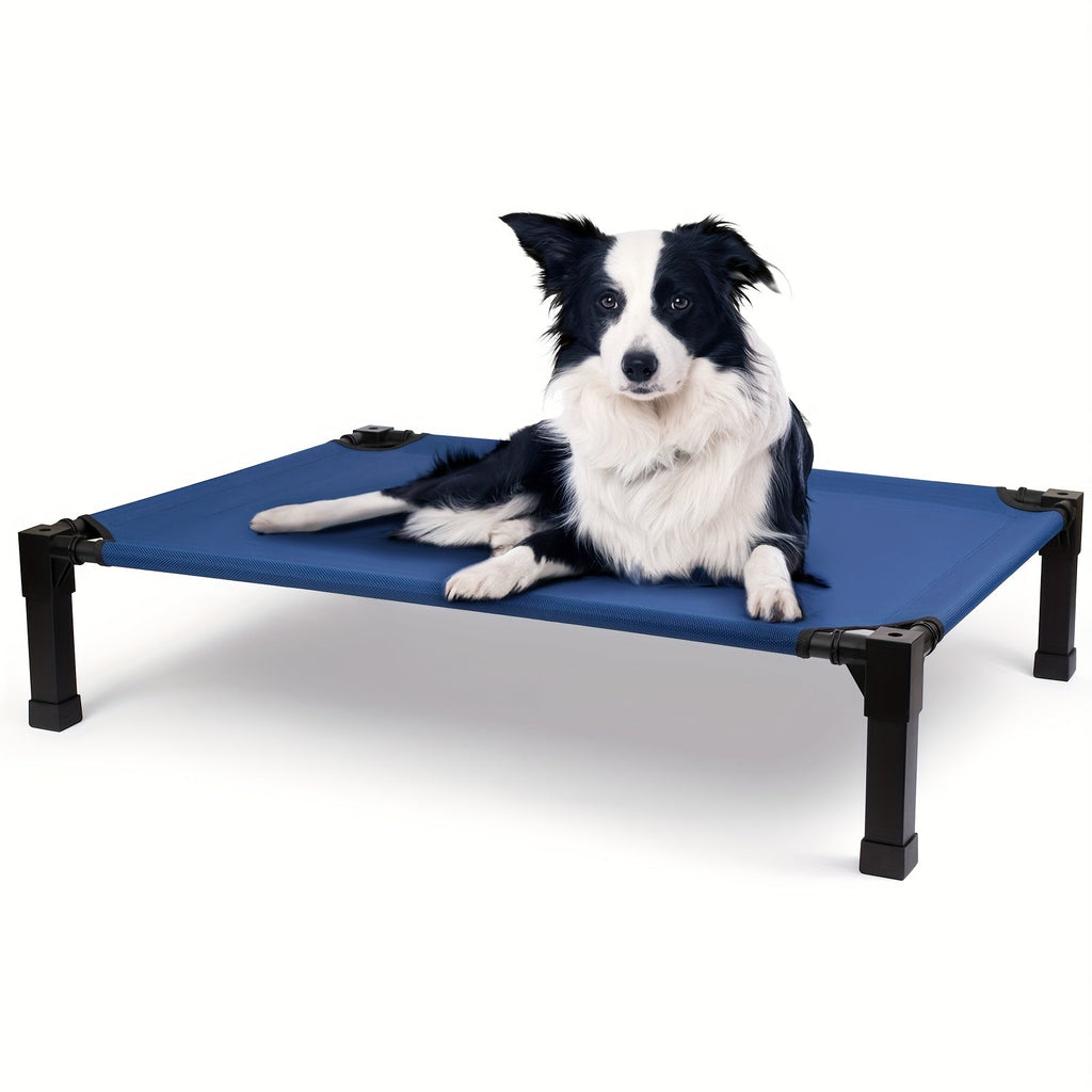 Elevated Pet Cot with Metal Frame, Textilene-Labeled Mesh Deck, Four Sizes and Seven Colors — image 35