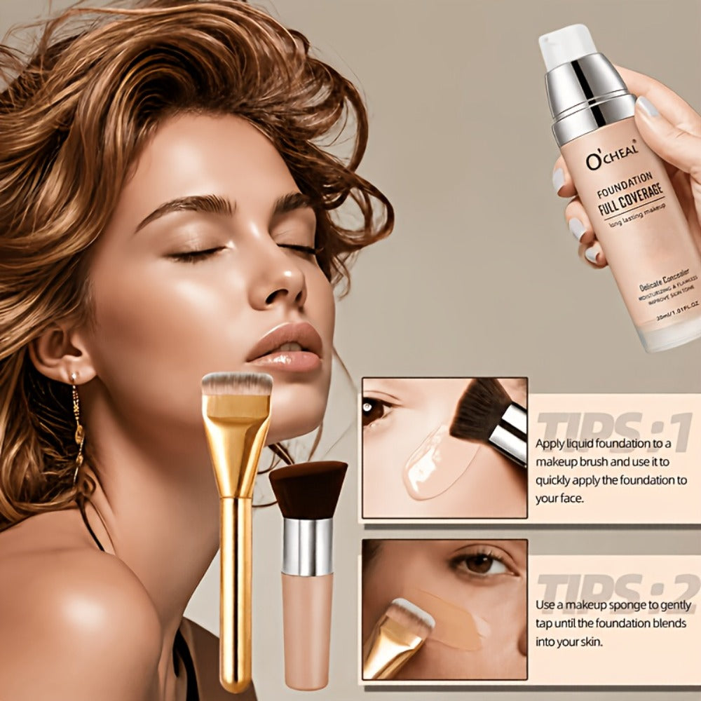 Air Cushion Foundation 2.0 Full Coverage Matte Finish Moisturizing Lightweight Buildable Liquid Foundation — image 7