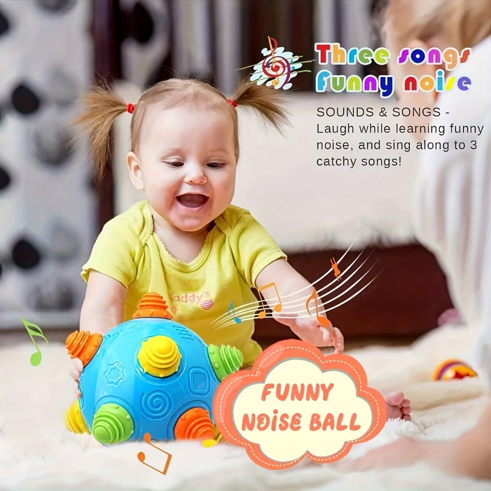 Bouncing Music Dancing Ball Baby Toy, Interactive Electric Rolling Sensory Ball with Lights, Sounds & Melodies — image 10