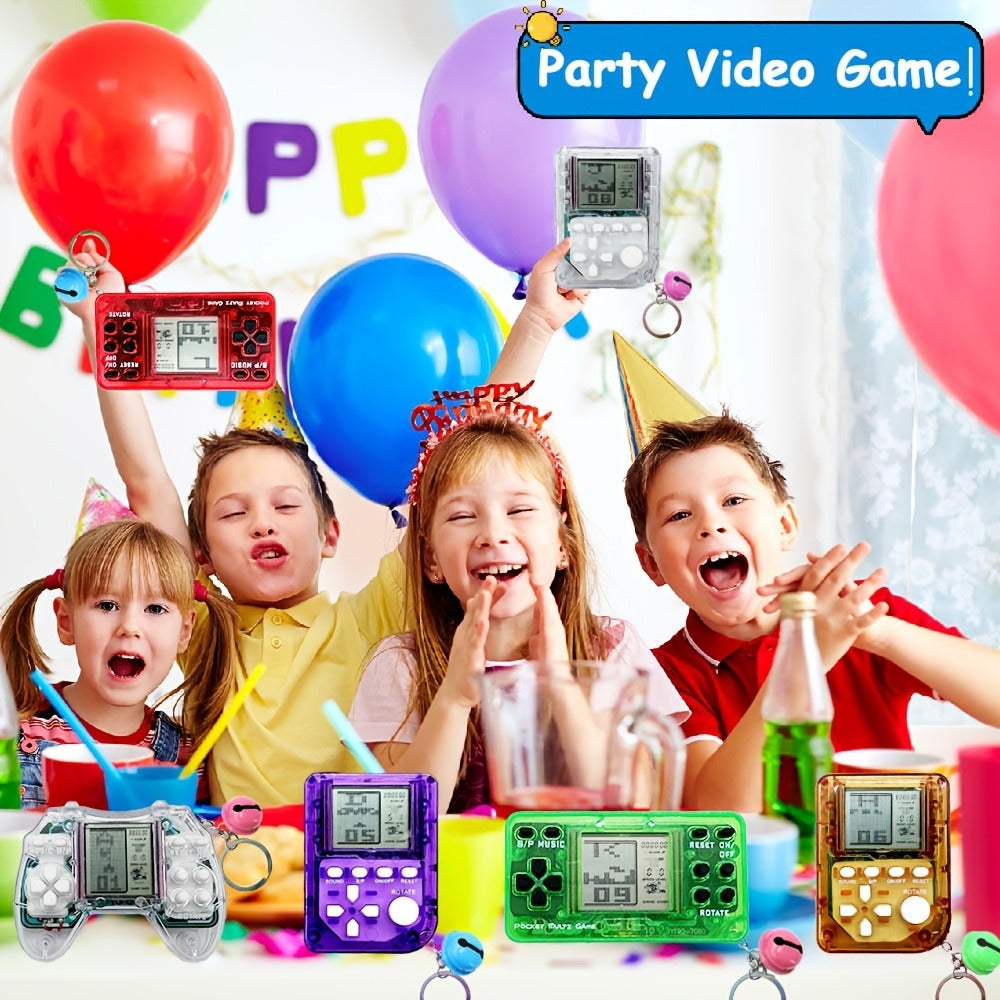 Party Favors Gaming Controller Keychains, 12-Piece Mini Backpack-Clip Set for Game-Themed Events — image 5