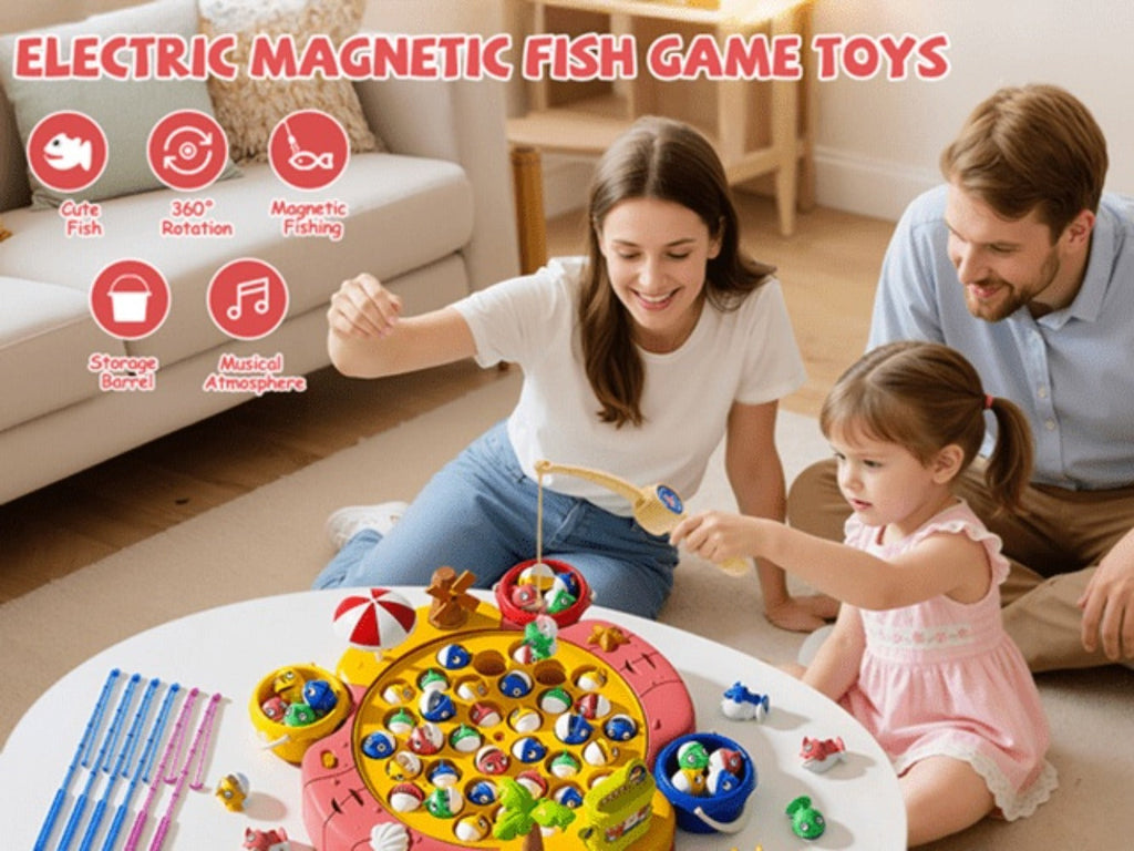 Magnetic Fishing Game for Kids 66 Pieces, Ocean Fishing Toy Set with Rods for Toddlers Ages 3 4 5 6 — image 22