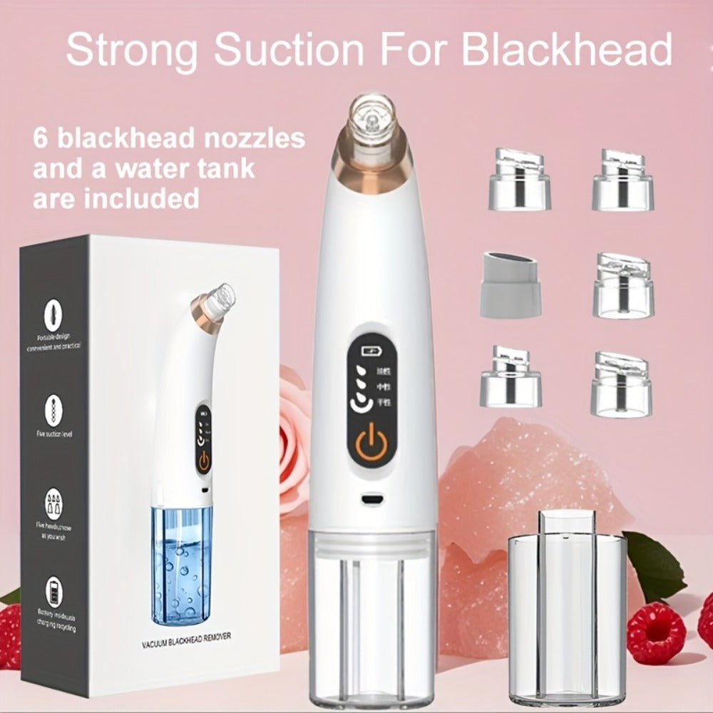Blackhead Remover Vacuum Pore Cleanser Kit in a Rechargeable Design for Bath Time — image 7