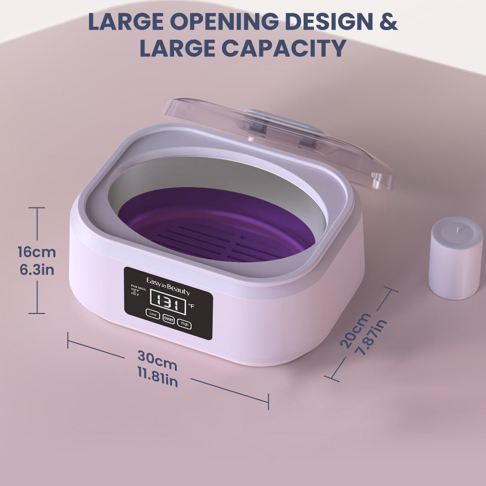 Paraffin Wax Warmer Kit 3000ml Touchscreen for Hands & Feet – Includes 6 Packs Refill Wax, Hot Wax Spa Bath for Arthritis Pai