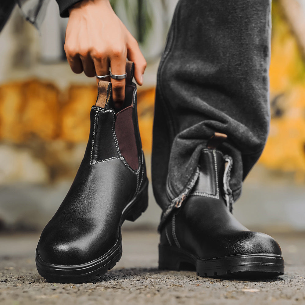 Chelsea Men's Leather Boots