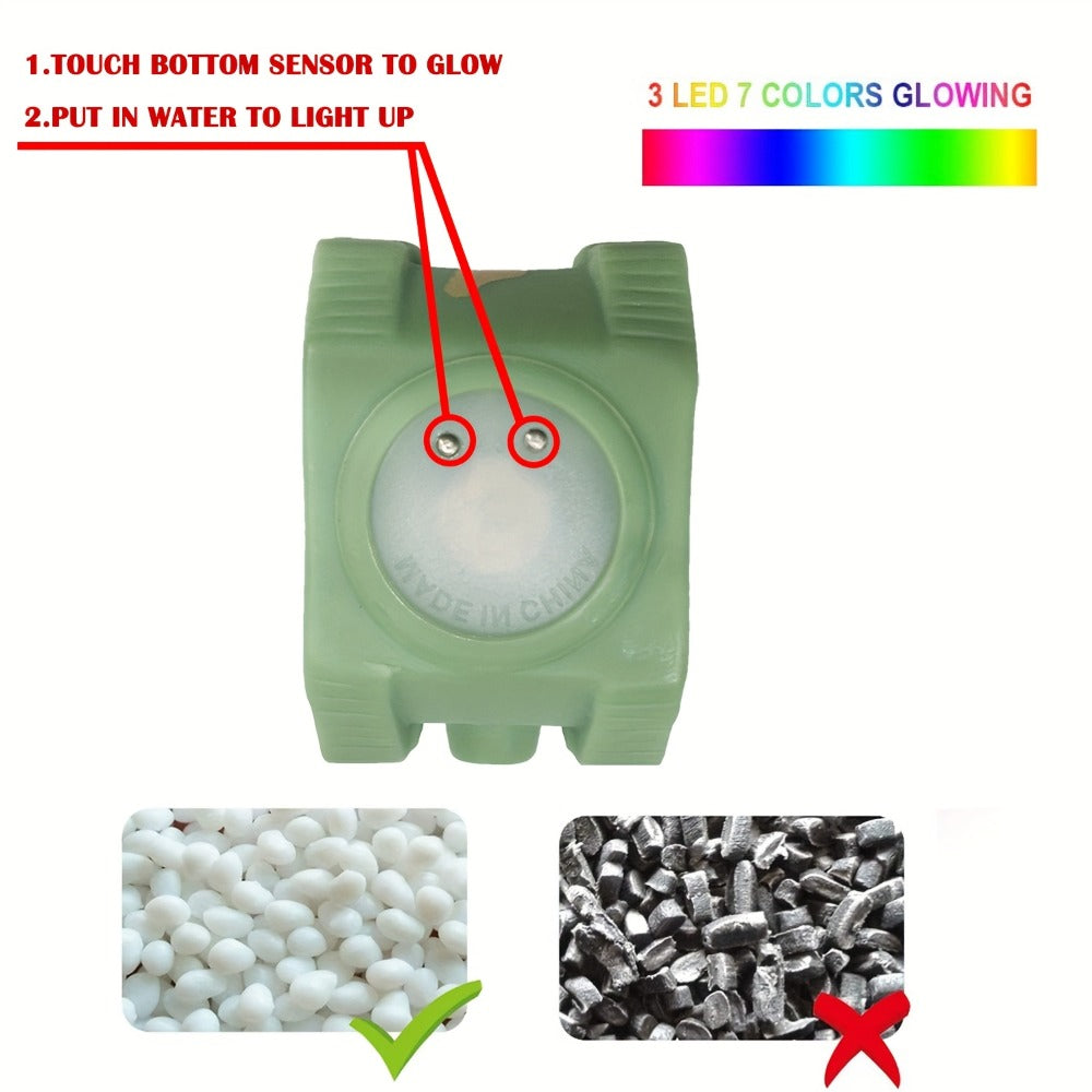Floating Vehicle Bath Toy Sets with Light-Up 6-Piece, Light-Up 8-Piece or No-Light Options — image 9