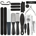 Pedicure Tool Set Stainless Steel Professional Foot Care Kit Dead Skin Callus Remover Nail Cuticle Tools — image 1