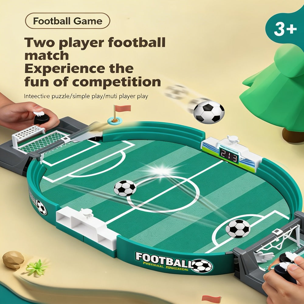 Tabletop Soccer Game for Kids, Portable 2 Player Football Board Game, Parent-Child Competitive Table Football Toy — image 14