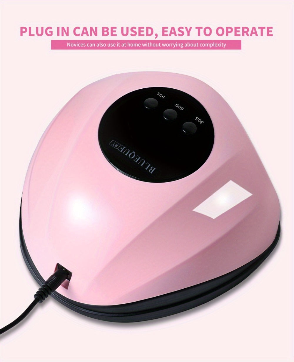 8T UV LED Nail Lamp with 24 Light Beads, Infrared Hand Sensor, 30/60/90s Timers and Two USB Styles — image 16