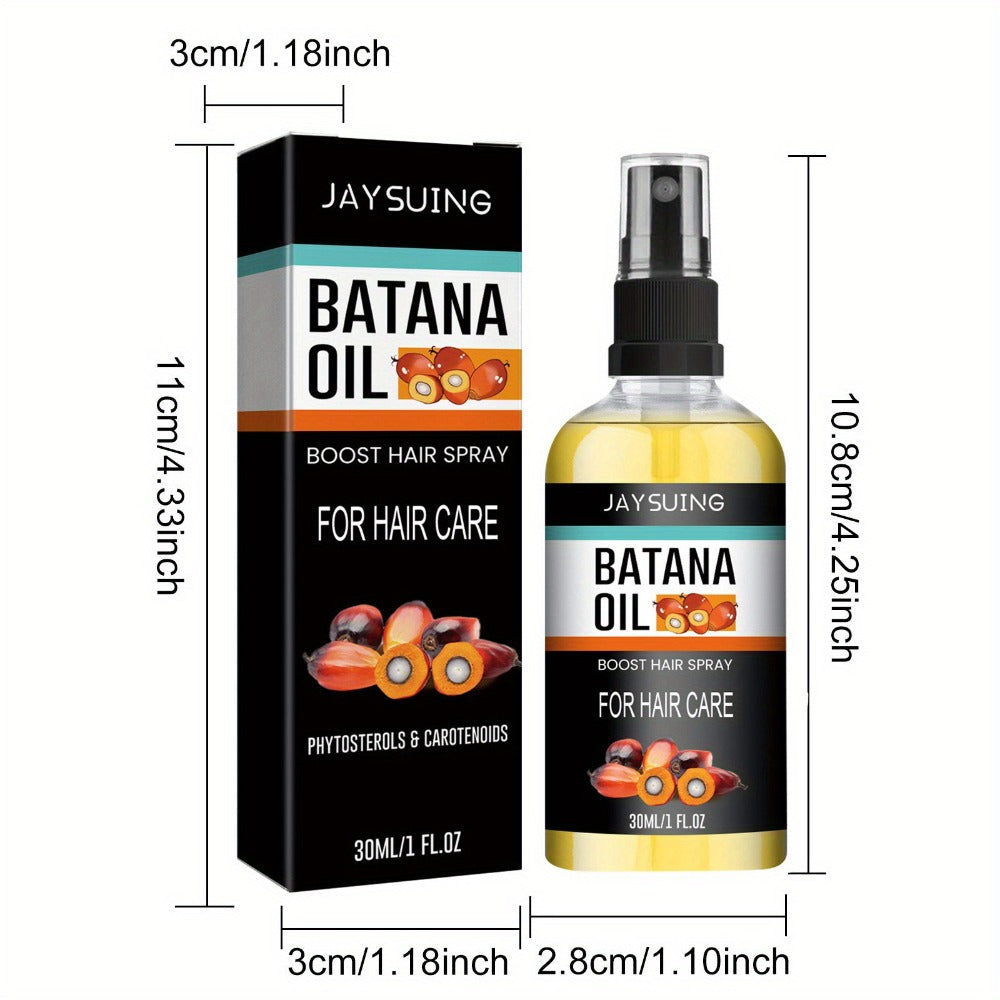 Batana Oil Hair Care Spray 8 Pack Travel Size Scalp Essential Oil Moisturizes Smooths Detangles All Hair Types 30ml Each TSA 