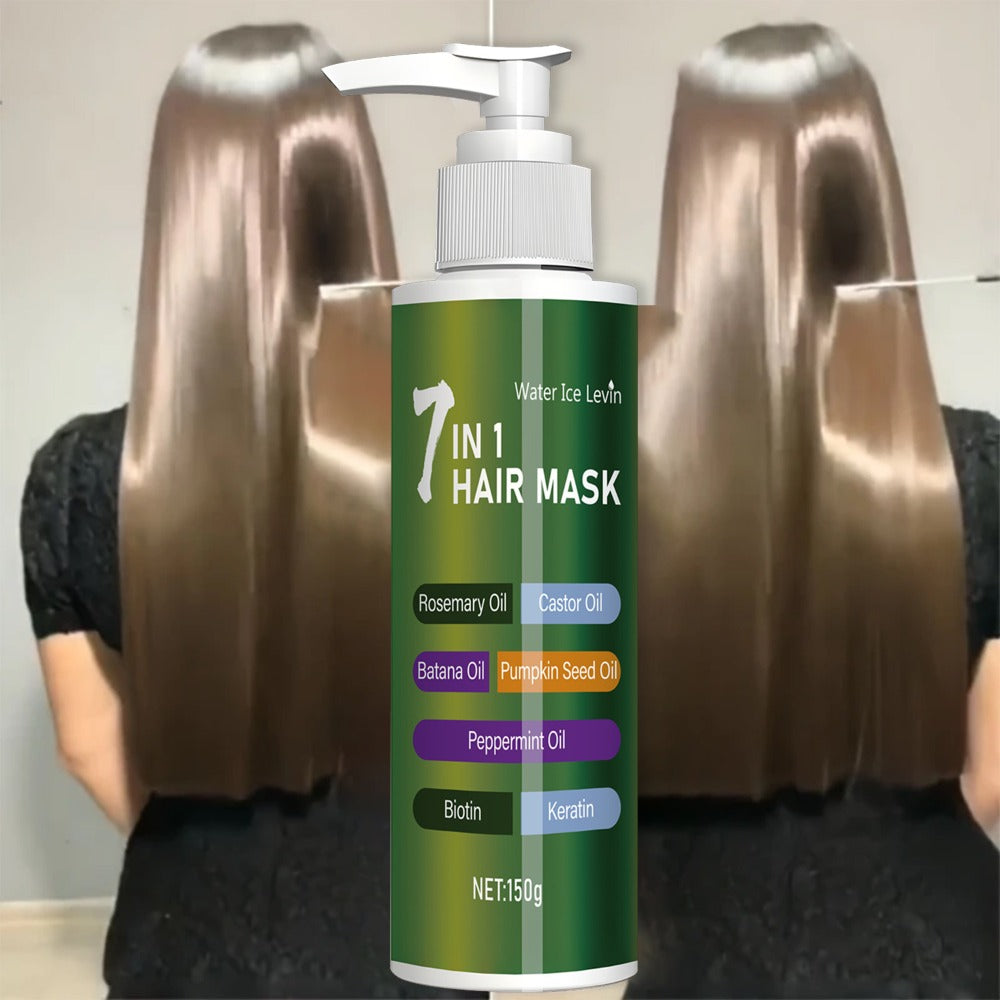 150g 7-in-1 Hair Mask in Green Pump Bottle, Offered in Single-Bottle or Two-Bottle Quantity Options — image 1