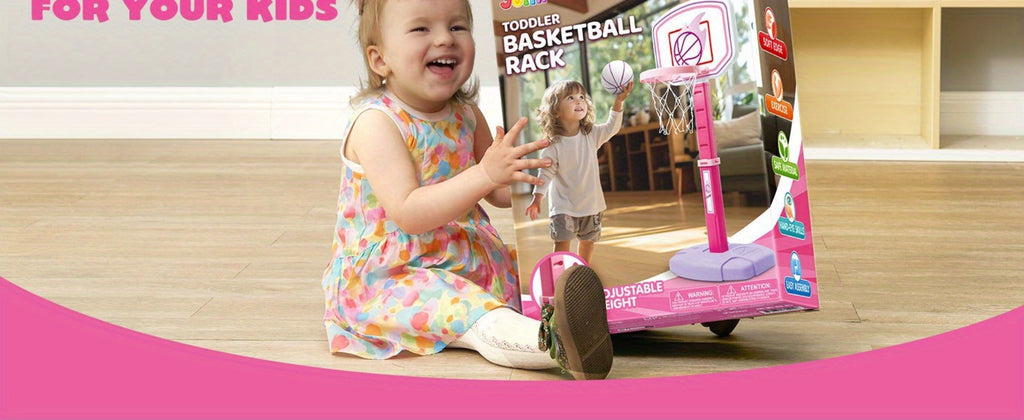 Toddler Basketball Hoop Adjustable Height 2.5-3.5ft Kids Basketball Goal with the Listed Color, Size or Set Options for Every
