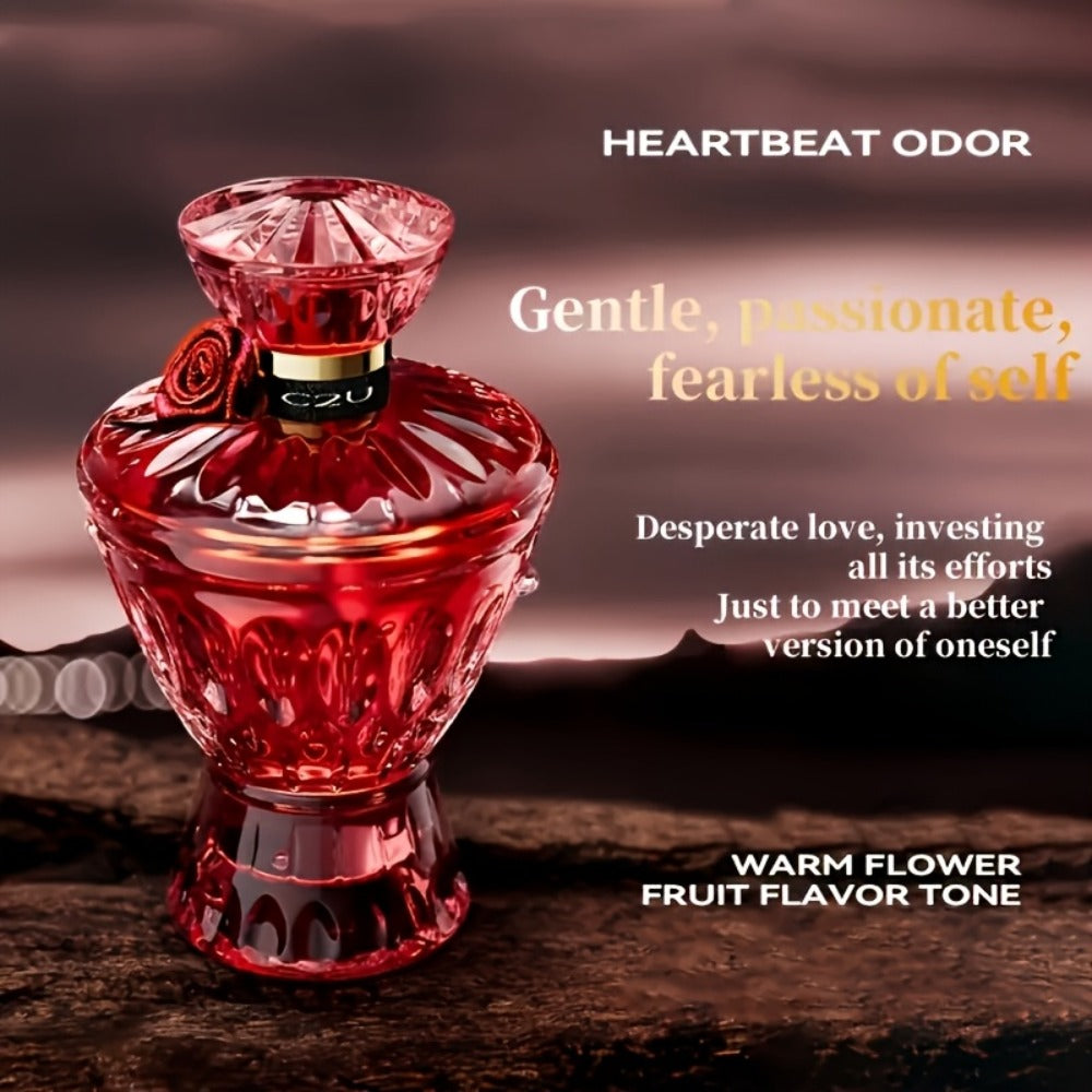 Perfume for Women 75ml in Red Crystal-Rose Bottle with Floral-Woody Source Family for Daily Wear — image 5