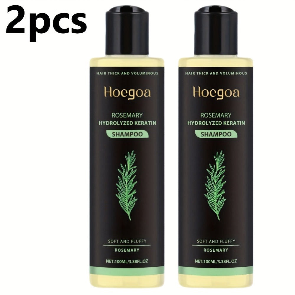 Rosemary Shampoo 2 Pack for Women & Men, Deep Cleansing Strengthening Hair Care with Rosemary Extract — image 3